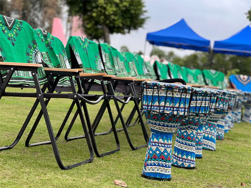 云南騰沖非洲鼓團建