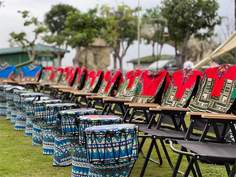 云南騰沖非洲鼓團建